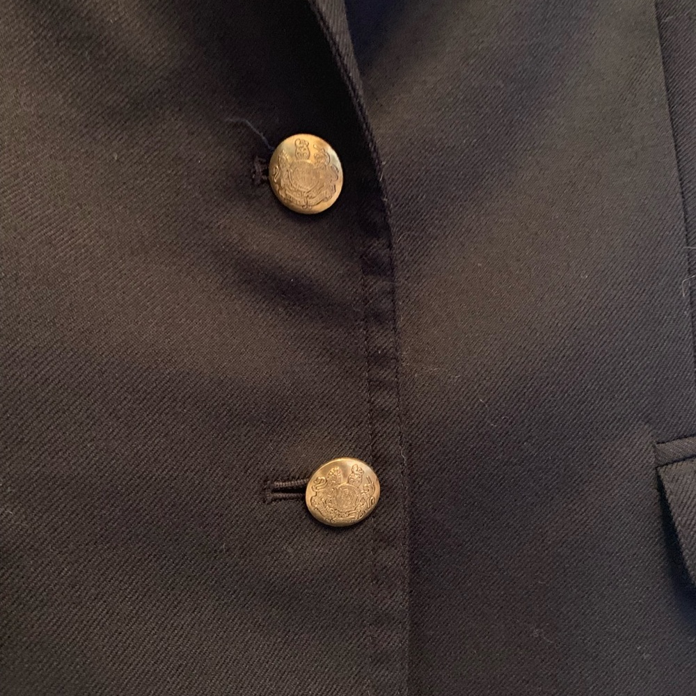 Navy JCrew Schoolboy Blazer - Picture 2 of 3